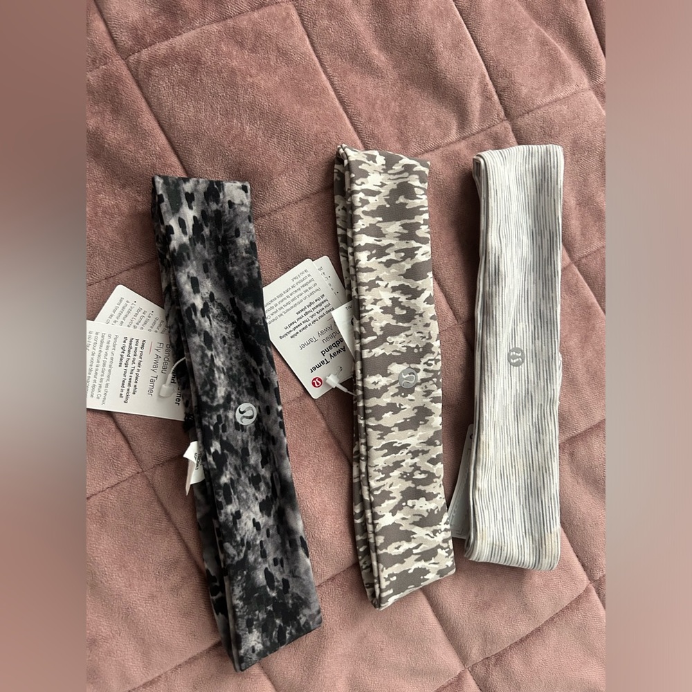3 new lululemon headbands